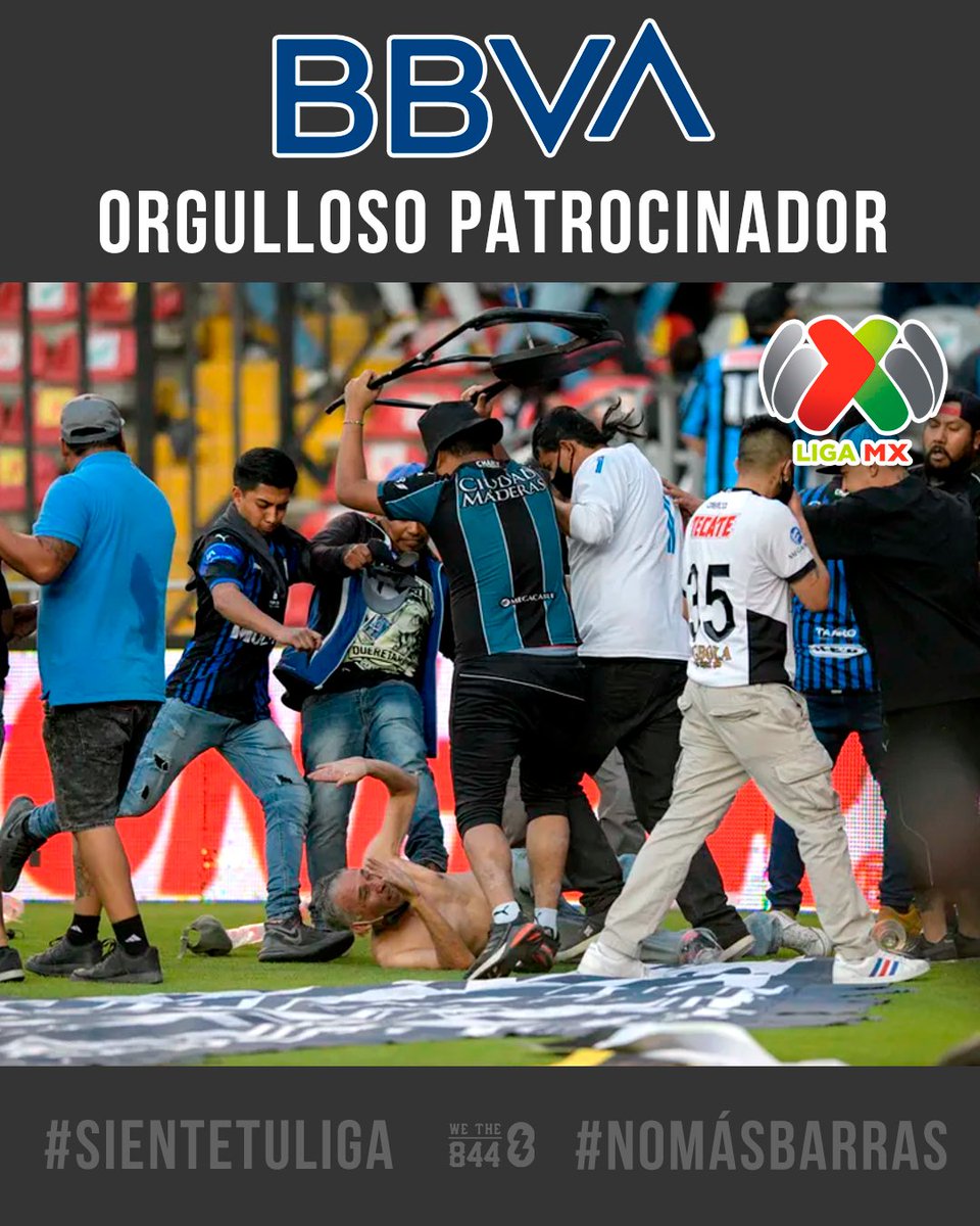wethe844's tweet photo. 😡 #NoMásBarras #SienteTuLiga ⚽
 @ligabbvamx @club_queretaro 
¿Qué opinan de esto @bbva @bbva_mex ?
(2/14 🧵👇) 
#Queretaro #Atlas https://t.co/hwUPKuWwpk
