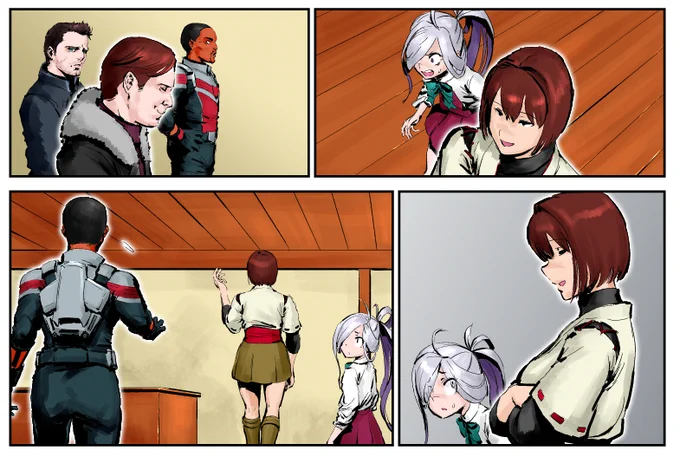 これはアベンジャーズに塩対応をする日向です。 