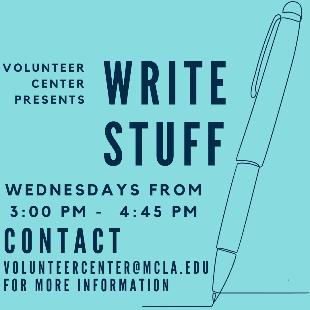 MCLAservice's tweet photo. CALL FOR VOLUNTEERS!!
Write Stuff is an afterschool program that teaches kids to engage with and learn about creative writing! We aim to inspire youth to pursue writing as a passion and not just an academic requirement. Meets Wednesdays from 3:00-4:45. #communitytrailblazers https://t.co/yeGlo2EI5U