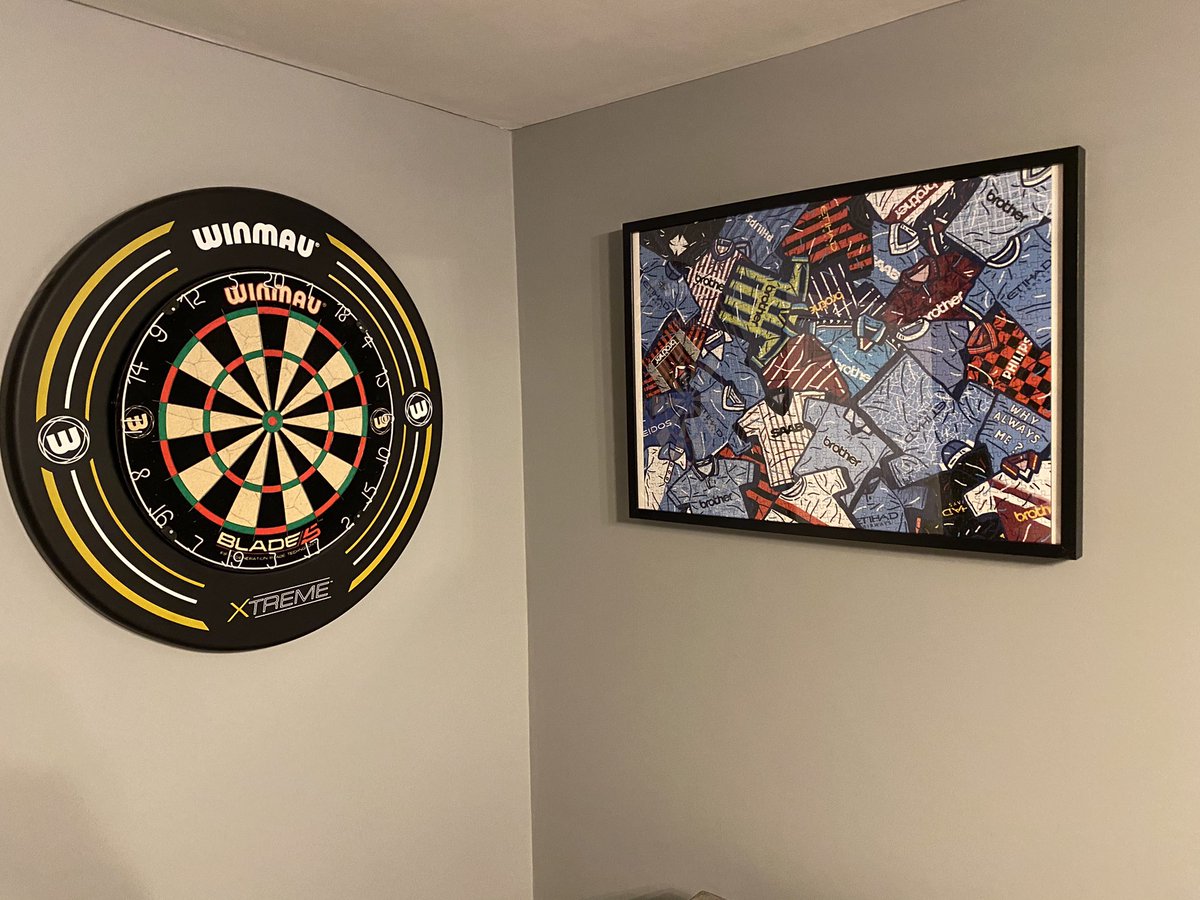bellmarko's tweet photo. @thegingerwig New puzzle taking pride of place on the wall. #thegingerwig https://t.co/KDoDme4TrT