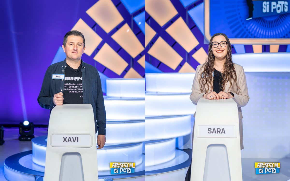 AtrapamAPunt's tweet photo. Els concursants de hui són:
👤 @xavipassol de Bocairent
👤 @saraaseques de l'Alqueria d'Asnar
👤 Pep de València
👤 @xefulgenci de València
👤 Mireya de la Vall d'Uixó
🕞 A les 15.25 h, #AtrapamSiPots amb @Carolinaferre6 en @apunt_media. https://t.co/9vk2gqAM1J