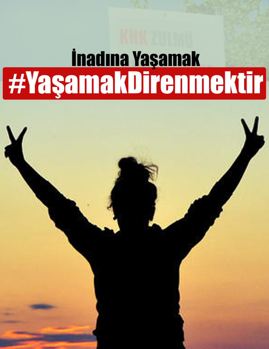 Akcaabat_khk's tweet photo. KHK lı arkadaşım inadına yaşamalı ve o güzel günlerin tadını çıkarmalıyız.
#YaşamakDirenmektir https://t.co/JILkZFm5Eh