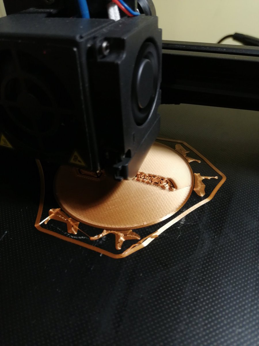 Randomizy3D's tweet photo. Can this be considered as #layerporn?
Cos I find it so attractive π€©
@sunluofficial Copper Silk is so shiny β¨
I'm really loving my @anycubic3dprint Mega SE!
Considering that with my Mega S I've only had issues, this baby is a very wonderful surprise β¨
#3dprint #3dprinting https://t.co/tj2c3FJP9n