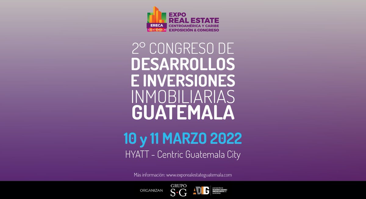 criptokuantica's tweet photo. Se acerca el 2° Congreso de Desarrollos e Inversiones Inmobiliarias de Guatemala, del cual seremos parte los días 10 y 11 de Marzo en el HYATT Centric Guatemala City 📅

Para adquirir las entradas, ingresar en https://t.co/g8Htz7G05J

#STO #Blockchain #capacitacion #tokenizacion https://t.co/R4Gct2cyGa