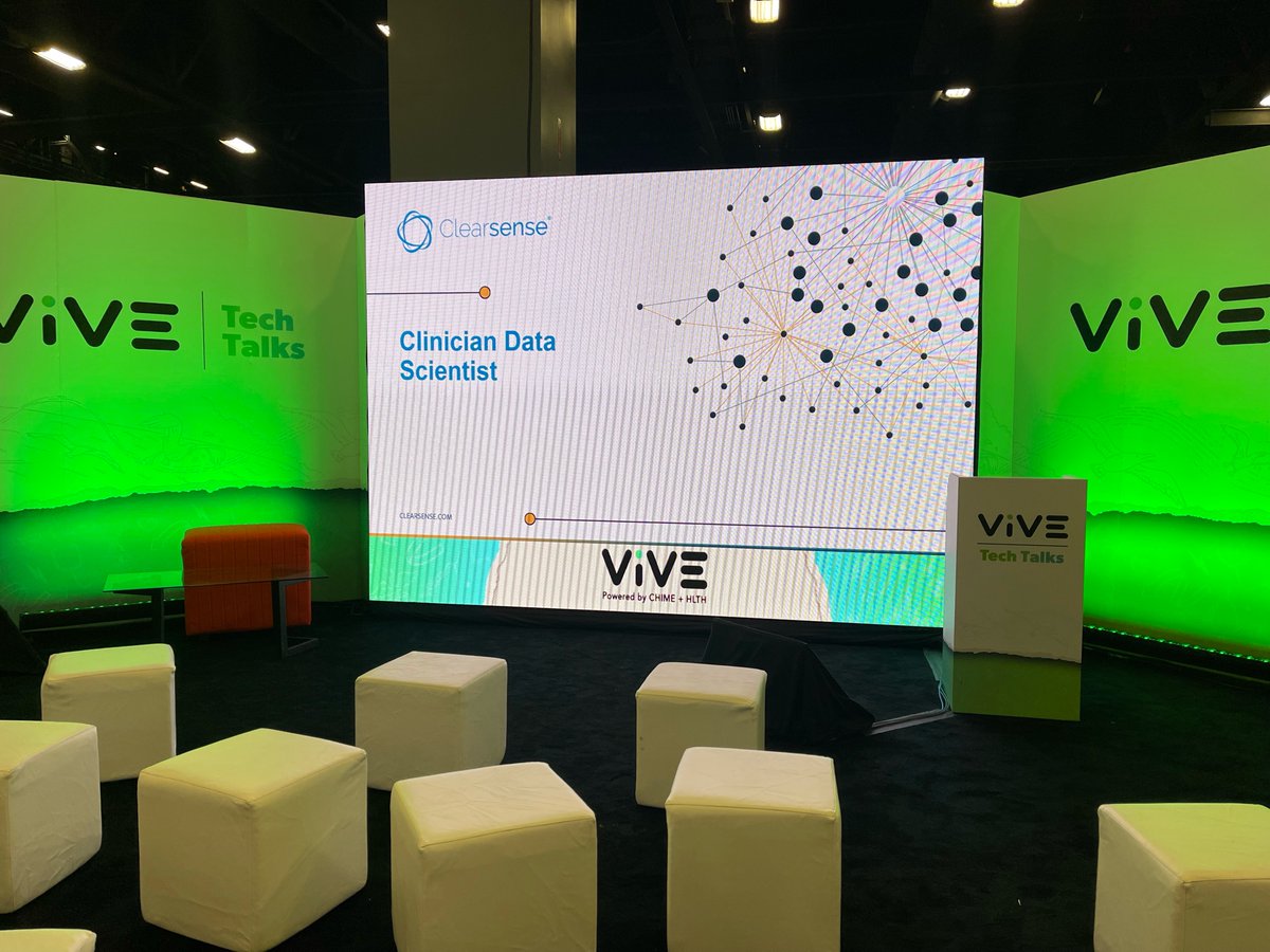 ClearsenseLLC's tweet photo. Michelle and Patrick are up next! #Vive2022 @ciochime https://t.co/2bMoLDzoe3
