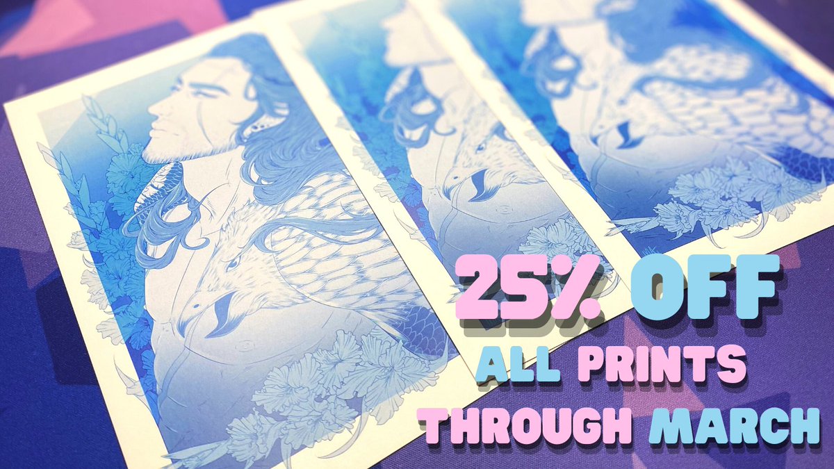 wildixia's tweet photo. March sale is live! 25% of all prints until 3/31 🌟 https://t.co/dLP8JvjAnU https://t.co/QD3C3PzhqV