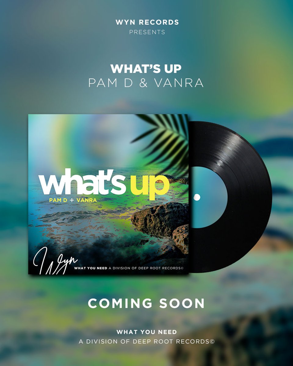 You know what time it is! 😉 We’re excited to announce that our new record “What’s Up” by Vanra & Pam D is releasing this Friday! 🇳🇱 🇹🇿