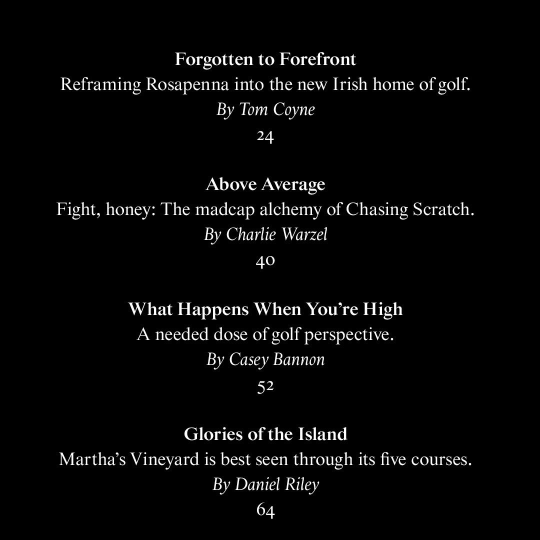 The Golfer's Journal tweet media