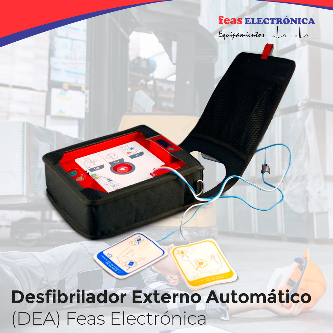 Desfibrilador Externo Automático (DEA) Feas Electrónica  Un producto liviano y fácil de operar, sin necesidad de instrucción previa gracias a las indicaciones por voz. Financiamos con Ahora 12 y Ahora 18 💳.
> Consulte ahora por 📲Whatsapp: +549 351 6750048