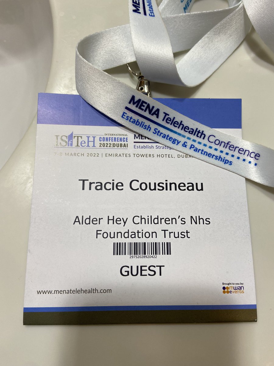 At the MENA Telehealth and 26th ISfTeH Conference in Dubai 2022