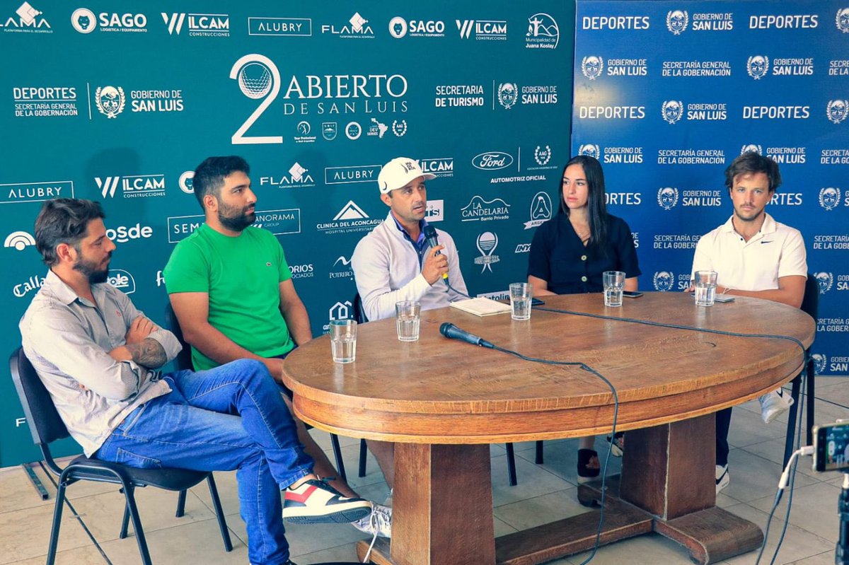 Con expectativas por la llegada de grandes estrellas, presentaron el 2º Abierto de San Luis.
Más información ➡️ bit.ly/2AbiertoSanLuis
#DeportesSanLuis