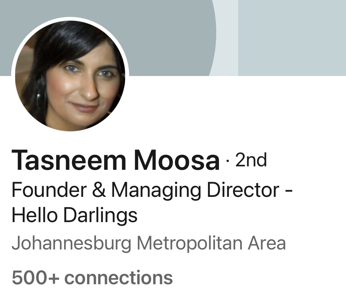 Abramjee's tweet photo. Hundreds of people are furious after booking and paying for foreign holidays through “Hello Darlings.” They claim the CEO, Tasneem Moosa, has disappeared and all her social media accounts have closed. Millions of rands were paid by clients. https://t.co/ToWB2W2chx