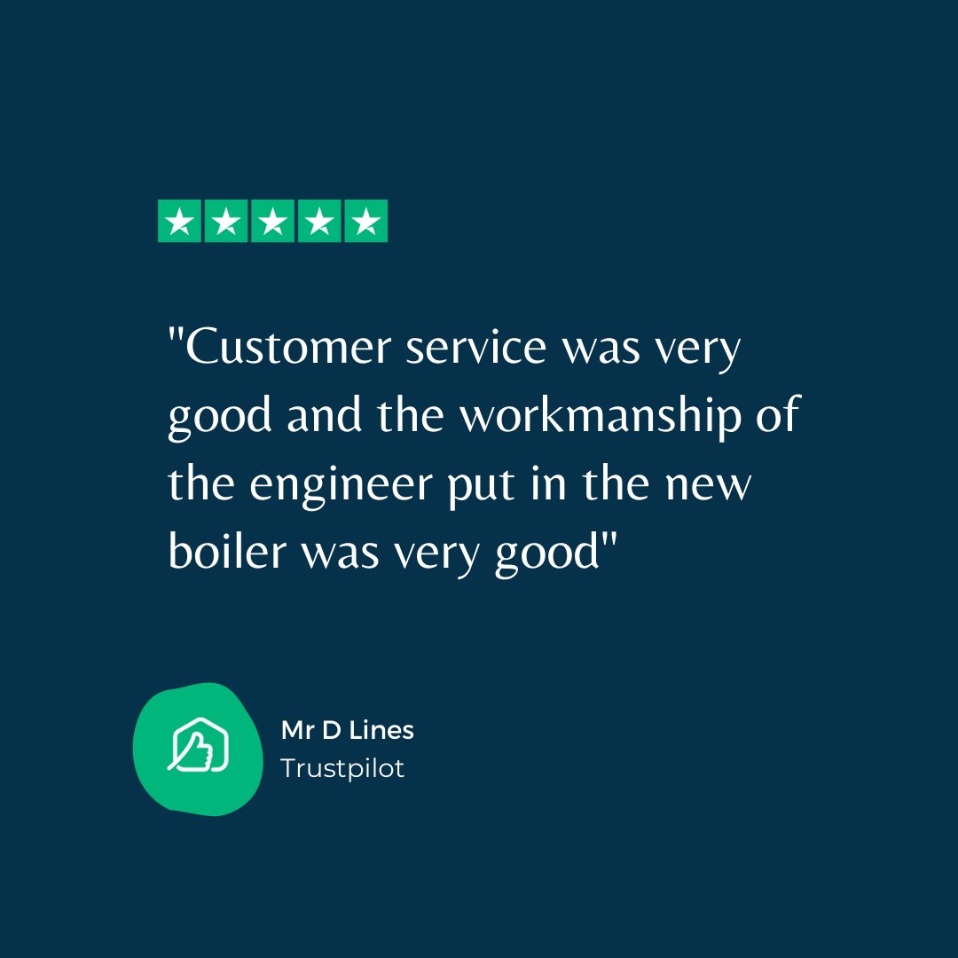 BeSureGroupUK's tweet photo. ⭐️ ⭐️ ⭐️ ⭐️ ⭐️ ... We strive to be the best and we won’t stop until we are 🥇 
“Customer service was very good and the workmanship of the engineer put in the new boiler was very good”
👏
#Heating #Review #5star #Reviews #TrustPilot #BeSureFamily https://t.co/ftkRt8pCPn