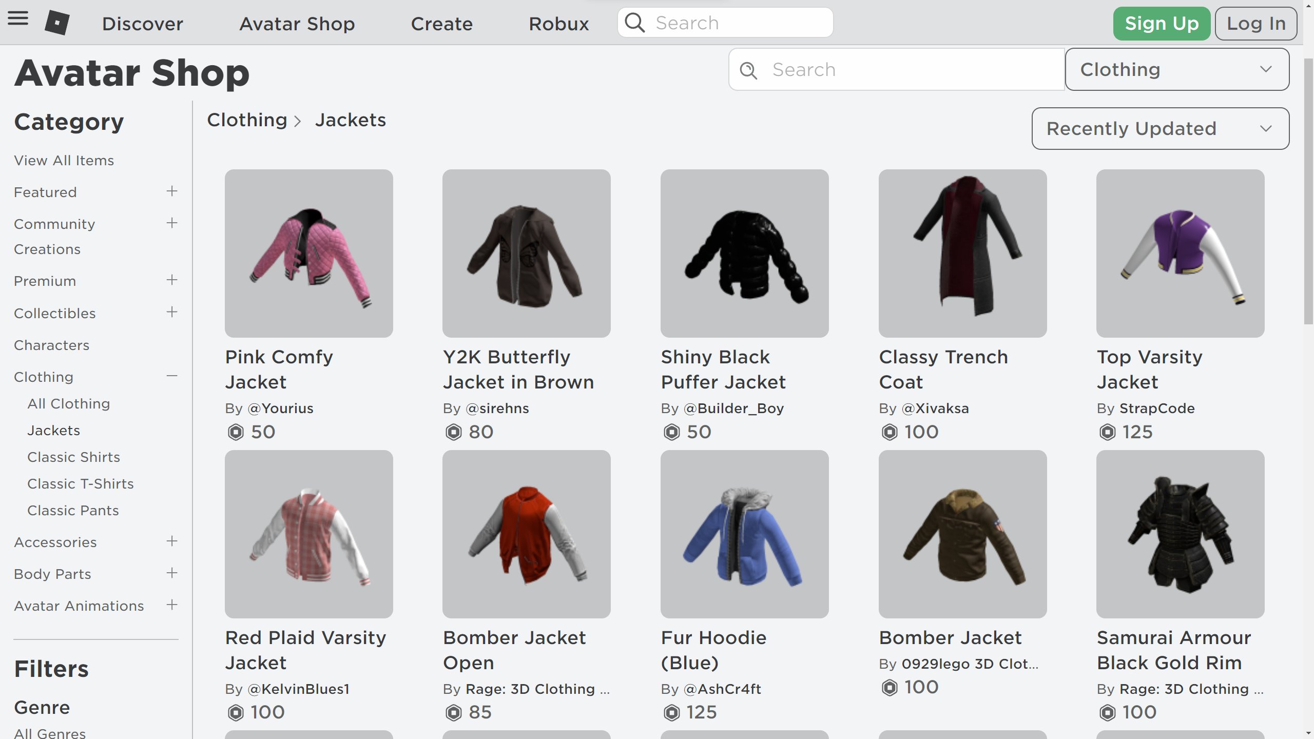 Roblox Avatar but with Layered Clothing by GamingGranny -- Fur Affinity  [dot] net