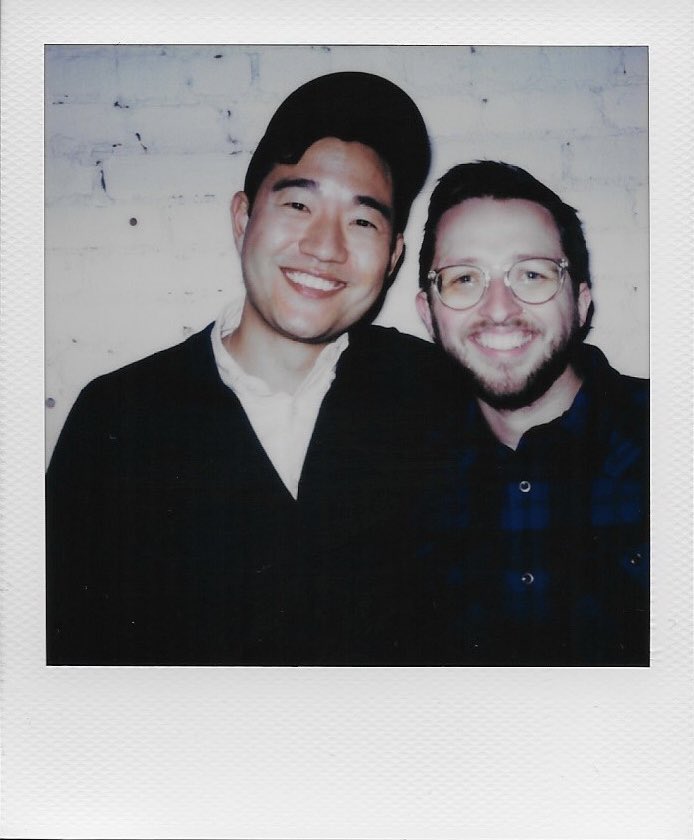 DanielKIsaac's tweet photo. very thankful for the #Billions Family who have come to previews for THE CHINESE LADY! love y’all so fucking much!

#TeamBenKim #TheChineseLady #PolaroidbyDKI

Special shout-out to @stephwes who said I bet you’re not in any of these Polaroids and snapped one of @will_roland &amp; I🤗 https://t.co/LJdV4gn0M0