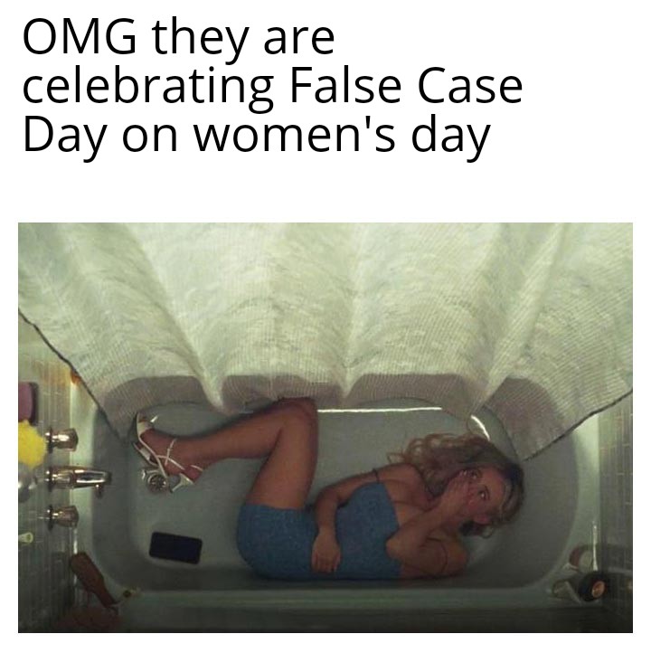 insanemindxo's tweet photo. 8th March 2022 = #WomensDay and #FalseCaseDay

Feminist be like: https://t.co/S4r8sFomfG