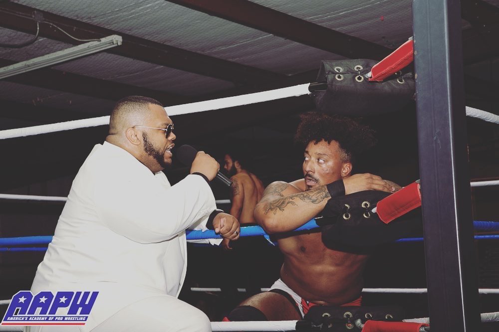 Kingpin_Kenny's tweet photo. The Kingpin doesn’t bite off more than he can chew. He has contingencies upon contingencies. #BLKDMND 💎 is now open for business &amp; together the 3 of us will take over the professional wrestling landscape! 
#KingpinShit
#Ruination
#DiamondsAreForever💎
#indywrestling
#AEW
#WWE https://t.co/nFsbaVl2C2