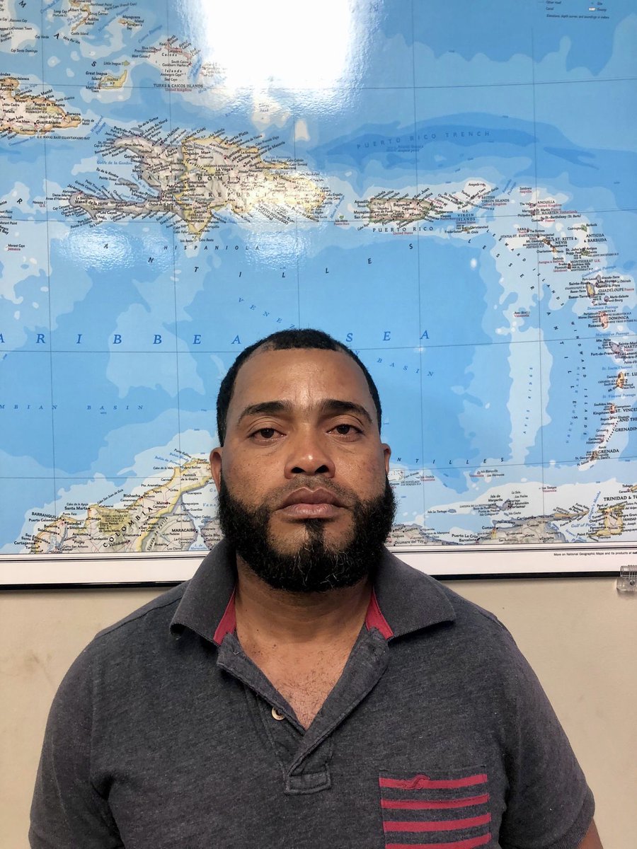 USBPChiefRMY's tweet photo. CONVICTED KIDNAPPER ARRESTED
Ramey Sector #BorderPatrol Agents arrested Gabino ADAMES-CASTILLO, an aggravated felon and migrant from the Dominican Republic, whose criminal history includes incarceration for kidnapping and firearm violations.
#USBP #CBIG #OPSG #Stonegarden #USCG https://t.co/OnDhdZ356x