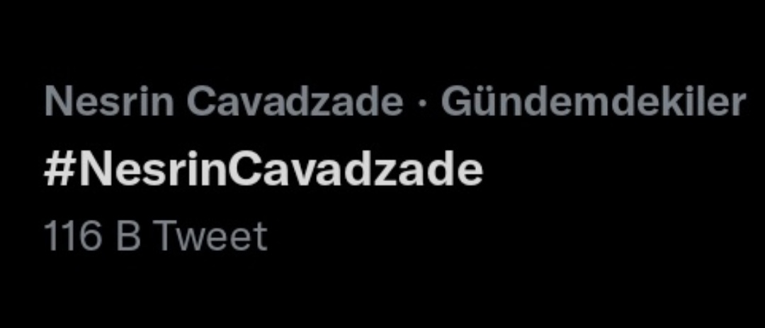 queen gündemde

#NesrinCavadzade