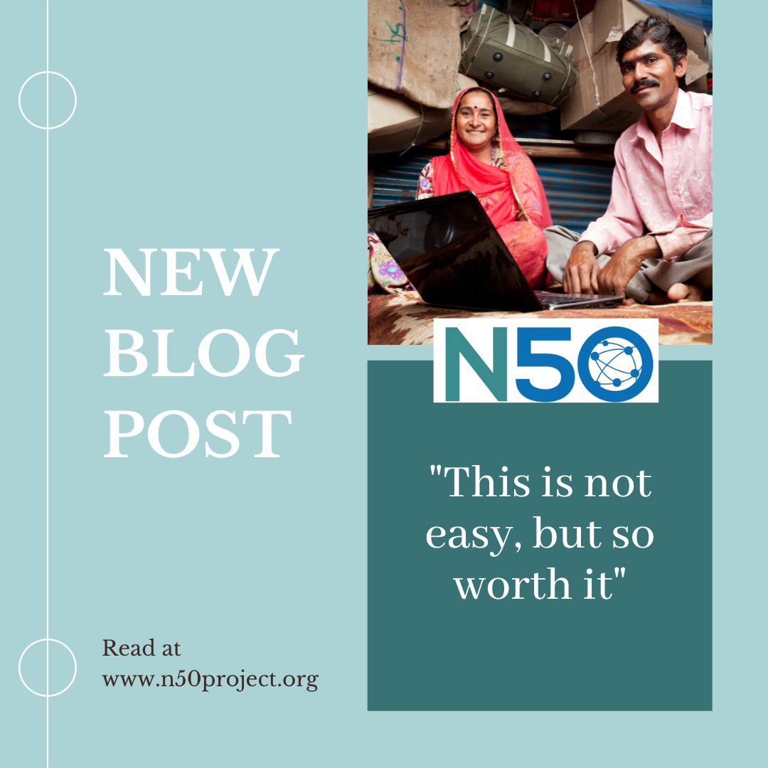 Check out our latest blog "This is not easy, but so worth it" on the N50 Project, where we talk about N50's pilot project in Luumbo, Zambia &amp; how setting out to connect and gain participation from the next 3.8B people on the planet is no easy task. bit.ly/n50blog4