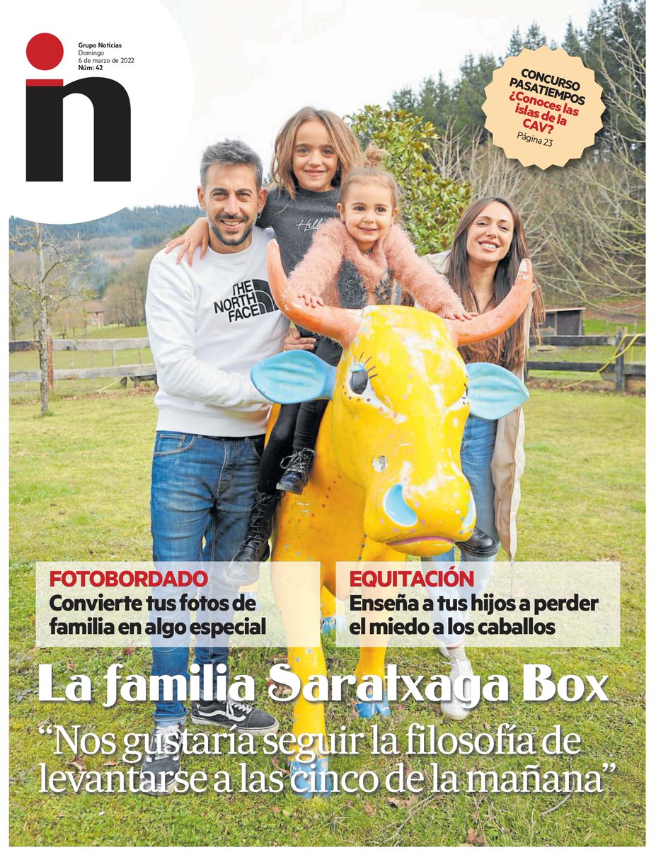 _InigoGomez_'s tweet photo. La familia Saratxaga Box nos abre las puertas de su casa en Amurrio para la revista IN

Cada domingo disponible en @NoticiasNavarra @deia_eus @NoticiasdeAlava y @NotGip 

#inrevista
https://t.co/YxVcMGyfO9 https://t.co/AQfVMIIv4Y