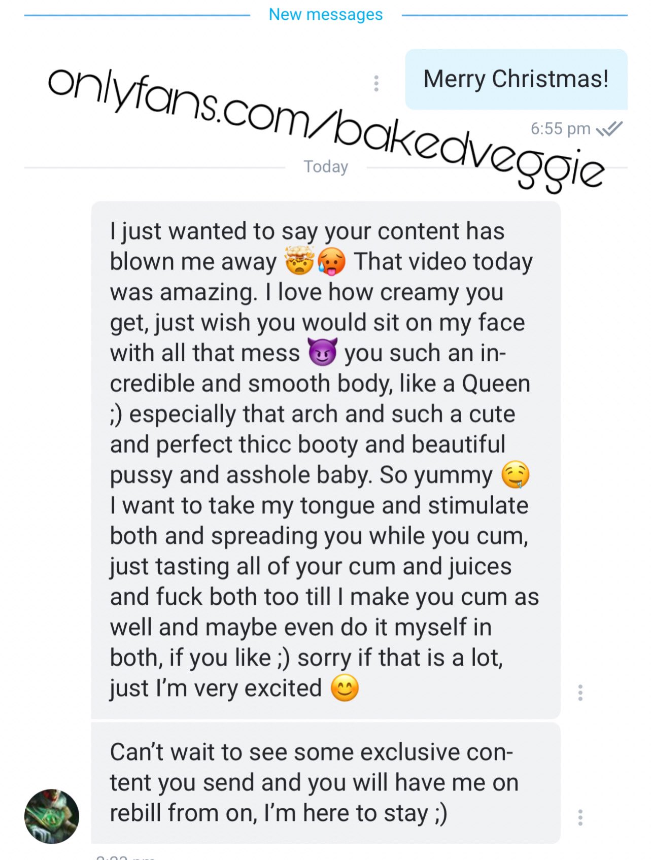 TW Pornstars - 2 pic. Baked Veggie. Twitter. Not sure if my onlyfans is worth it ? Here are some