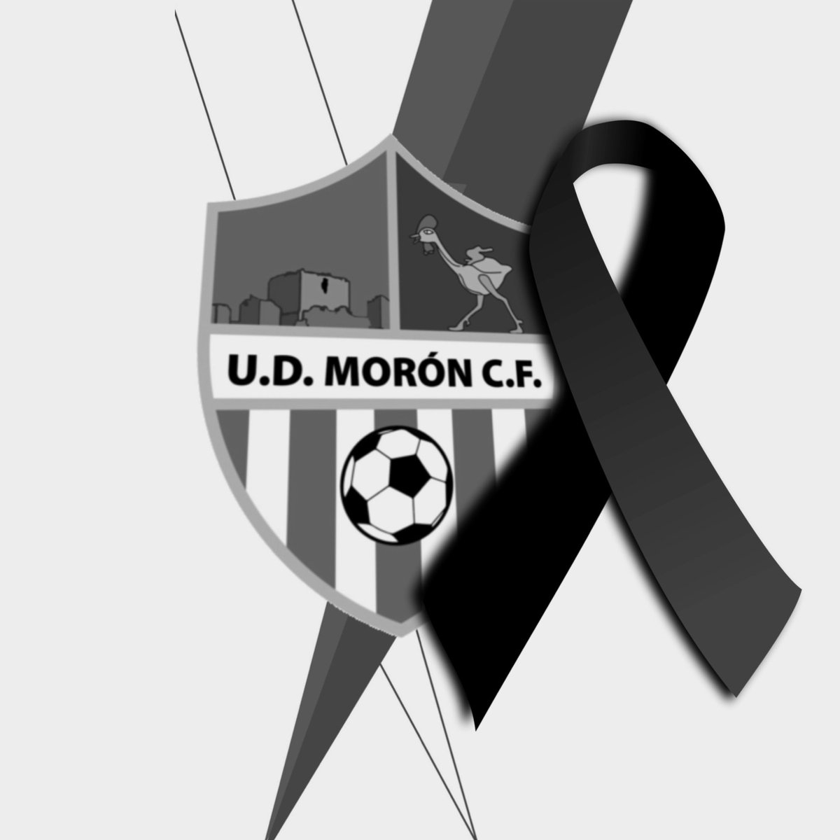 ⚫️Día muy duro el de hoy😥.
Desde la UD Morón CF queremos transmitir nuestro más sentido pésame a nuestro jugador Francisco Mateo por la pérdida de su querida madre Macarena, a su hermano, a su padre, a familiares, amigos y allegados. Un fuerte abrazo a todos. D.E.P.
