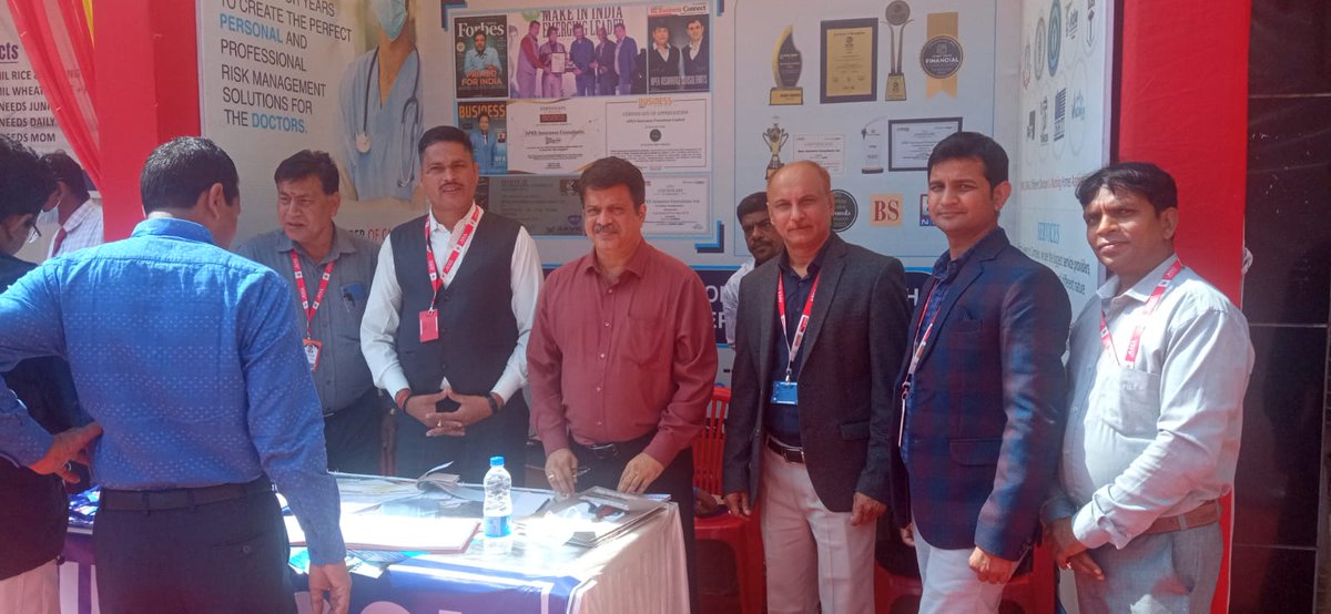 ApexHaiHum's tweet photo. #IMA Jharkhand State Conference
#JIMACON #2022
#MedicoLegalExpert #RiskManagmentForDoctors #ApexInsurance https://t.co/ip4b3PkYEN