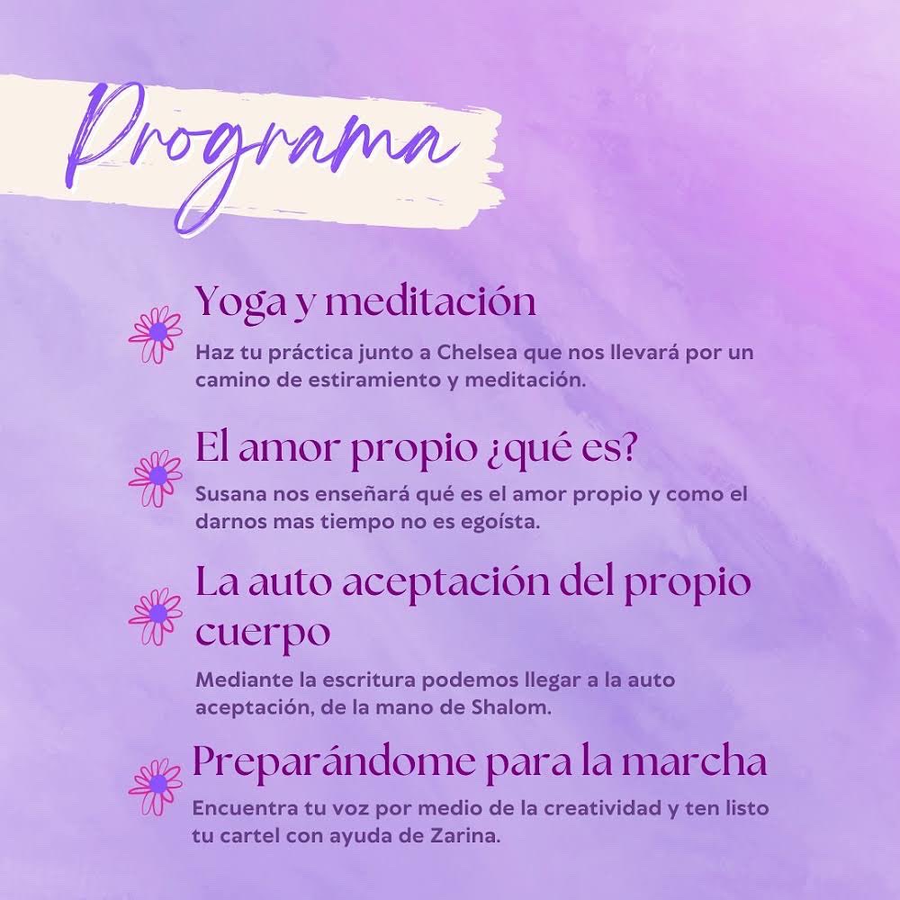 FelicidadLetras's tweet photo. Hemos creado este taller con mucho cariño, porque juntas logramos más, juntas somos paz ✨
Inscríbete hoy, último día! Mas info por DM https://t.co/wZbhnPPZ31