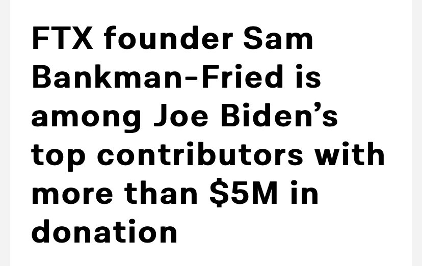 StackerSatoshi's tweet photo. BREAKING: Joe Biden about to rugpull @SBF_FTX https://t.co/rEbChXivQZ