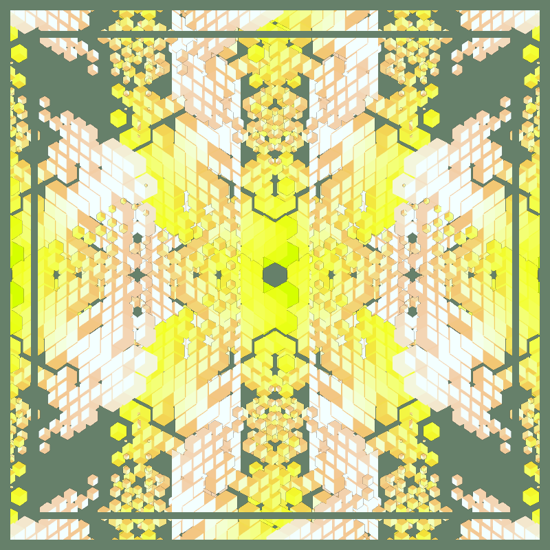 dollingermauro's tweet photo. #WIP 
work in progress, playing with matrix and 3D geometries. 
#generativeart #creativecoding #tezosart #fxhash #tezoscollectors https://t.co/RBpne8ALT9