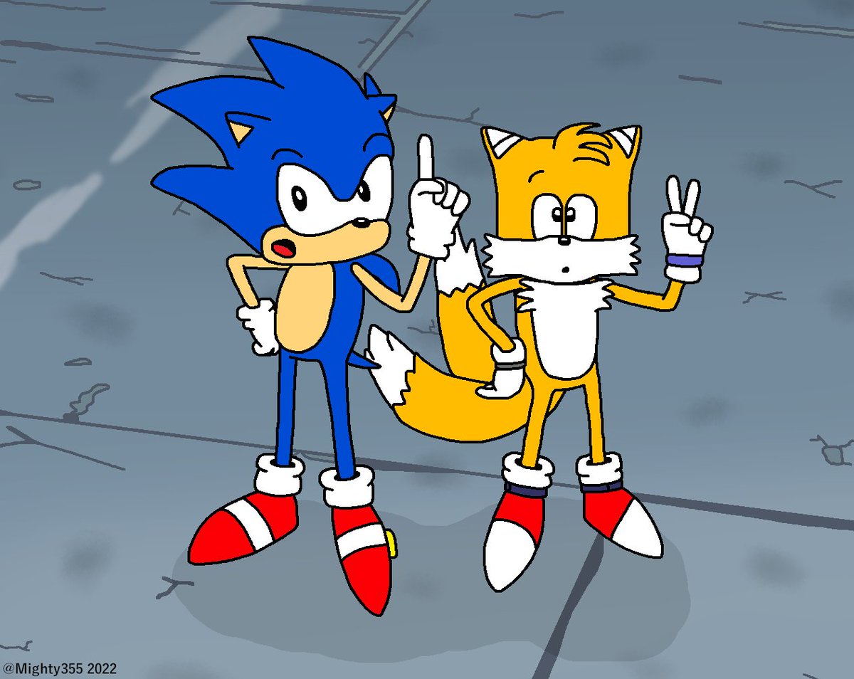 Sonic and Tails (Redraw)

Here's another redraw of Sonic OVA a.k.a. Sonic The Hedgehog The Movie Anime. https://t.co/Mtx9iLuKP4