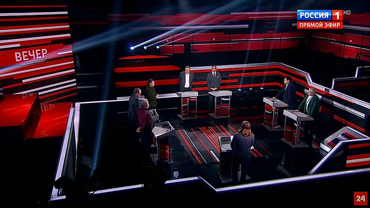 JuliaDavisNews's tweet image. Russia's state TV is growing increasingly desperate in their attempts to justify Putin's unjust war against Ukraine. Now they're claiming it was only a matter of time before Ukraine attacked Russia. Mental gymnastics and hypocrisy, trying to whitewash their bloodthirsty dictator.