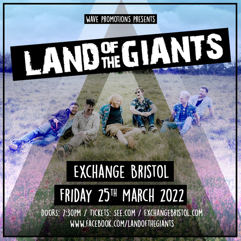 exchangebristol's tweet photo. Funky, offbeat 6-piece @landofthegiants stomp into town at the end of the month. Get your advance tickets now! https://t.co/gLPXibwnDG https://t.co/LM0kEcWQhv