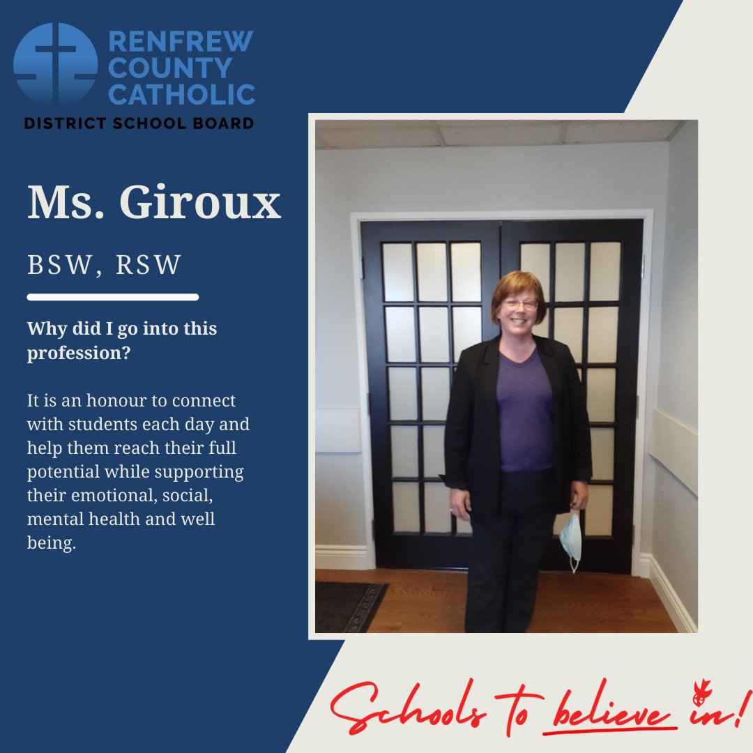 #MentalHealthWorkerAppreciation Meet Ms. Cindy Giroux! #SocialWorkWeek2022