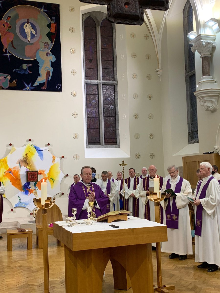 CatholicBishops (@catholicbishops) on Twitter photo On the first day of the Spring 2022 General Meeting of Bishops <a href="/ArchbishopEamon/">Eamon Martin</a> celebrates #Mass in St Mary’s Oratory of <a href="/StPatsMaynooth/">St Patrick's Pontifical University</a> with bishops & priests of the college, and seminarians and staff attended. Prayers were offered for #peace and the people of #Ukraine On the first day of the Spring 2022 General Meeting of Bishops <a href="/ArchbishopEamon/">Eamon Martin</a> celebrates #Mass in St Mary’s Oratory of <a href="/StPatsMaynooth/">St Patrick's Pontifical University</a> with bishops & priests of the college, and seminarians and staff attended. Prayers were offered for #peace and the people of #Ukraine