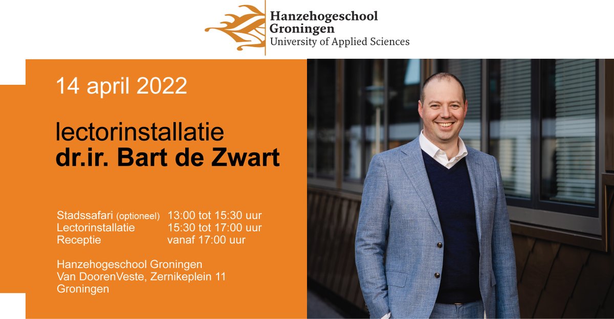 Bart de Zwart (@bartdezwart) on Twitter photo Op donderdag 14 april a.s. spreek ik mijn lectorale rede uit bij de @Hanze.
Wil je erbij zijn? - Meld je dan aan via: hanze.nl/nld/organisati…
<a href="/Noorderruimte/">KC NoorderRuimte</a> <a href="/HanzeIBK/">Instituut voor Bedrijfskunde</a> #lectorvastgoed Op donderdag 14 april a.s. spreek ik mijn lectorale rede uit bij de @Hanze.
Wil je erbij zijn? - Meld je dan aan via: hanze.nl/nld/organisati…
<a href="/Noorderruimte/">KC NoorderRuimte</a> <a href="/HanzeIBK/">Instituut voor Bedrijfskunde</a> #lectorvastgoed