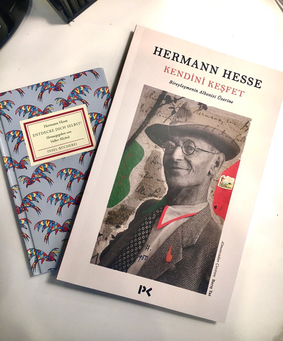 Uzun bir zamandır beklediğim Hesse’nin bu kitabının editörlüğünü ve kapak tasarımını yapmanın sevinciyle ✨

#hermannhesse #entdeckedichselbst #bireyleşmeninalbenisiüzerine #kendinikeşfet #deutscheliteratur