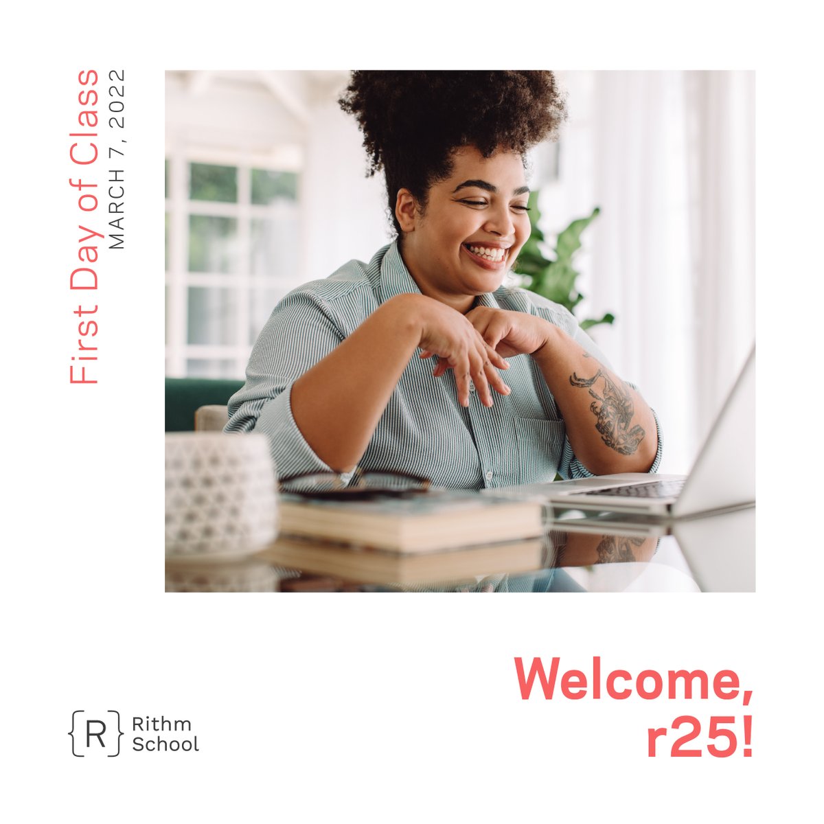 rithmschool's tweet image. It's the first day of class for Rithm's 25th cohort! We're so excited to help them on their path to becoming engineers, and can't wait to see what they accomplish!
#newdev #learntocode #bestcodingbootcamp #rithmschool #codingbootcamp #fullstackwebdevelopment #javascript #python