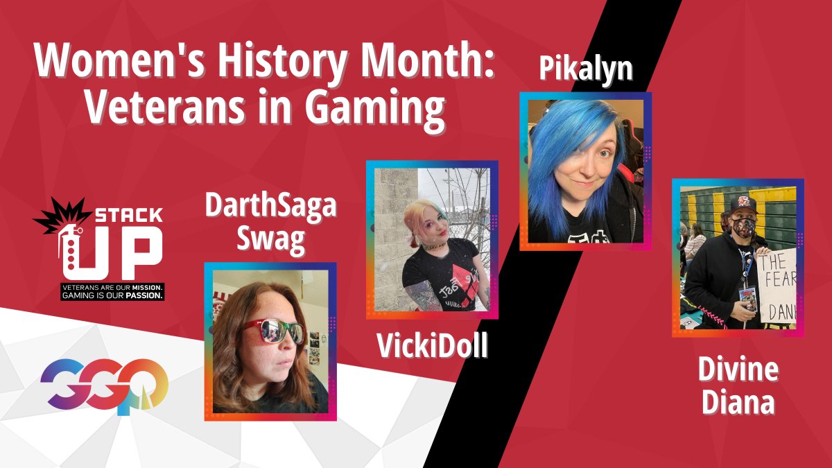We'll be hosting a discussion in partnership with @GayGamingPros later this month on #WomensHistoryMonth: Veterans in Gaming with <a href="/ThePikalyn/">Pikalyn💙</a>, @vickidoll90, <a href="/DivineDiRamsey/">Divine Diana Ramsey</a> and @DarthSwagswag speaking. 

Keep an eye on us for the date!