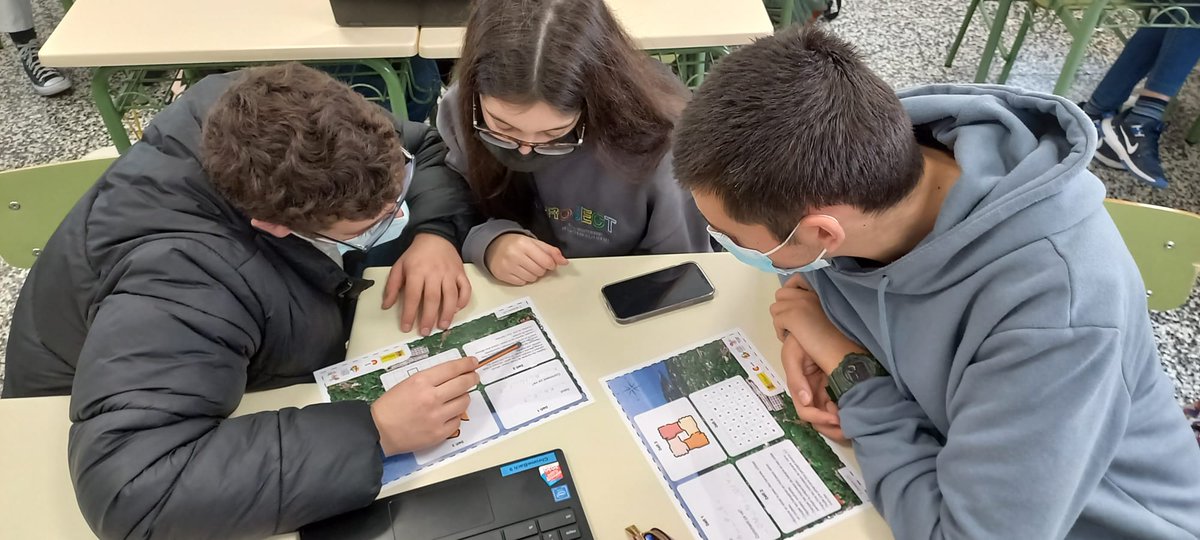 Los alumn@s de 1° de bachillerato de francés han empezado hoy el proyecto TOUT MOUN SE MOUN con un escape room sobre Haití. Contamos con el apoyo de la Ong salesiana JyD #bachillerato #salesianosatocha #jovenesydesarrollo  <a href="/ONGD_JyD/">Jóvenes y Desarrollo</a>
