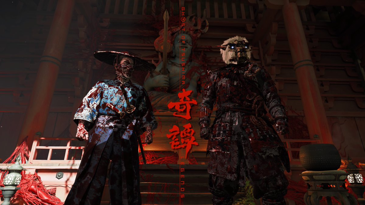 HEELKillerKyle's tweet photo. LEGENDS NEVER DIE! #WeNeverLose #Flamingo #BlueberryFaygo #GhostOfTsushimaLegends #LegendsMode #PS5Share https://t.co/455kadWMM7