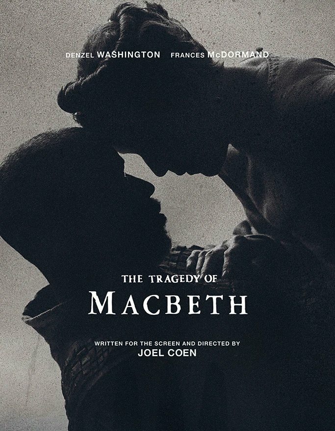 #thetragedyofmacbeth her ne kadar garip hissettirse de Coen biraderlerden biri olmadan digerinin yonettigi ilk film:))ikisine alisti bu gozler, yine de Joel Coen essiz bir sinematografi sunmus bizlere..👌