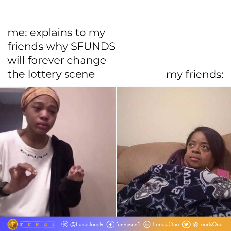 FundsOne's tweet photo. Sometimes people just don't like big wins 🤔

With $FUNDS, we're breaking the slim chances of winning found in traditional lotteries and making YOU an even bigger winner!

Buy your $FUNDS today at https://t.co/PDPhXhY6pc

#crypto #lottery #win https://t.co/sb3g19IZEn