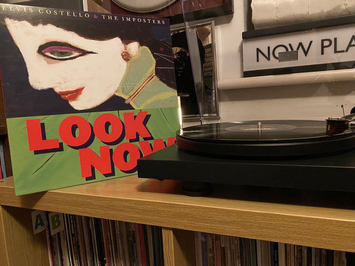 TimSmith2021's tweet photo. Just managed to squeeze in this @ElvisCostello beauty before @leader_music’s American Pie! #LookNow https://t.co/dDgL1S8Y1O