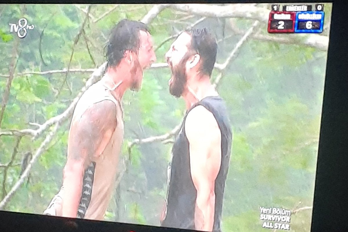 Syhnaky1's tweet photo. #Berken ve #Atakan yağmur altında kükreyen 2 Aslannnnn.......
#SurvivorAllStar2022 
#Survivor 
#survivor2022allstar https://t.co/TswiXY6eq9