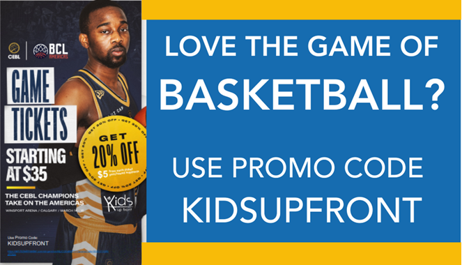 The Canadian Elite Basketball League, in partnership with Tourism Calgary, is bringing the Basketball Champions League Of Americas to the WinSport Arena from March 14th to 16th, 2022. $5 from every ticket sale will come back to Kids Up Front programming.
am.ticketmaster.com/stingers/ism/M…