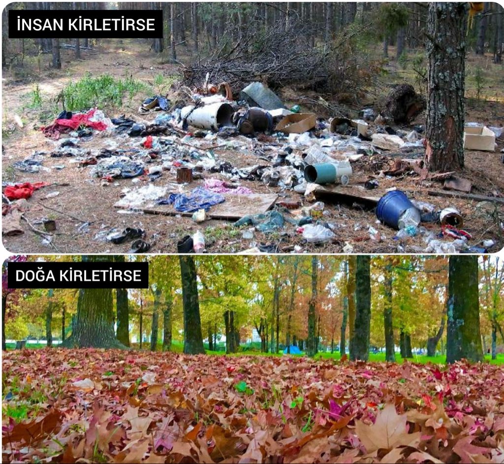 Çöp toplamak görevin değilse de çöp atmamak sorumluluğundur. Eğer destekliyorsan lütfen bu mesajı yay.🚮