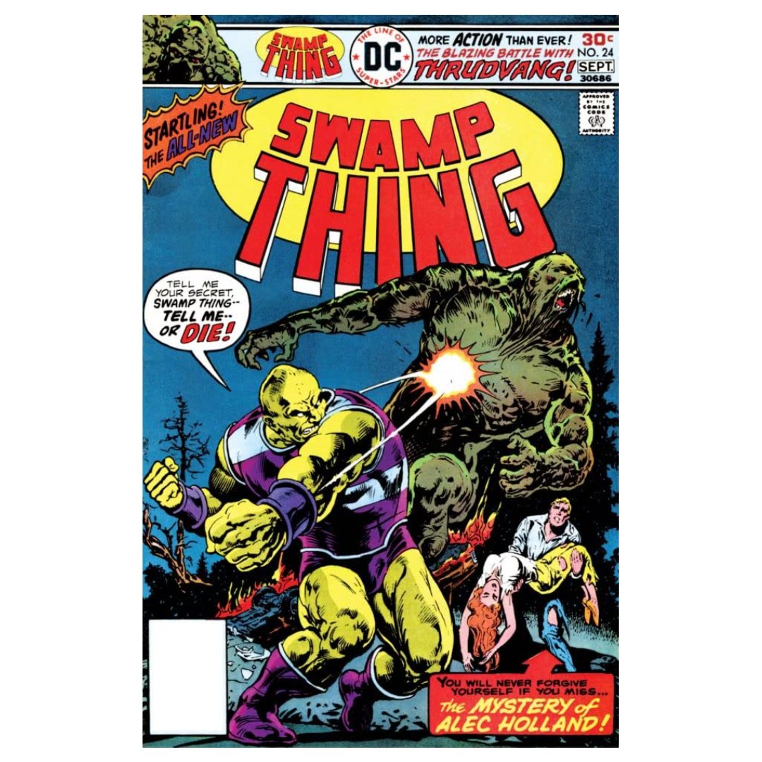 comic_fantastic's tweet photo. Last issue of 1st series— Swap Thing ebbs & flows over the decades. But you can’t keep a good Muck Monster down forever! It is a fun series to read—if taken in the context of the times.
#monstermonday #theswampthing #swampthingcomics #monstercomics #bronzeagecomics #dccomics https://t.co/mRKBtxGolg