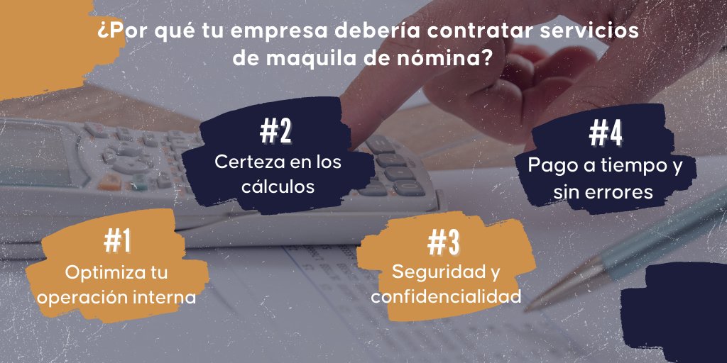 ✔ Al contar con #maquiladenómina realiza los pagos a tiempo y con exactitud, totalmente apegados a las leyes para evitar multas. 😃👍 ¡No te estreses! Respira y contáctanos 👉 bit.ly/3hb80fJ 
#maquiladenomina #rh